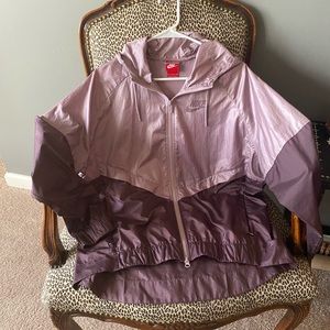 Nike two toned purple windbreaker